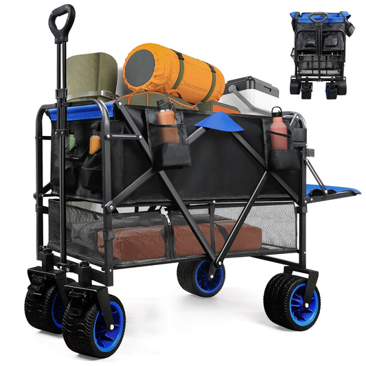 Double Decker Folding Wagon Cart