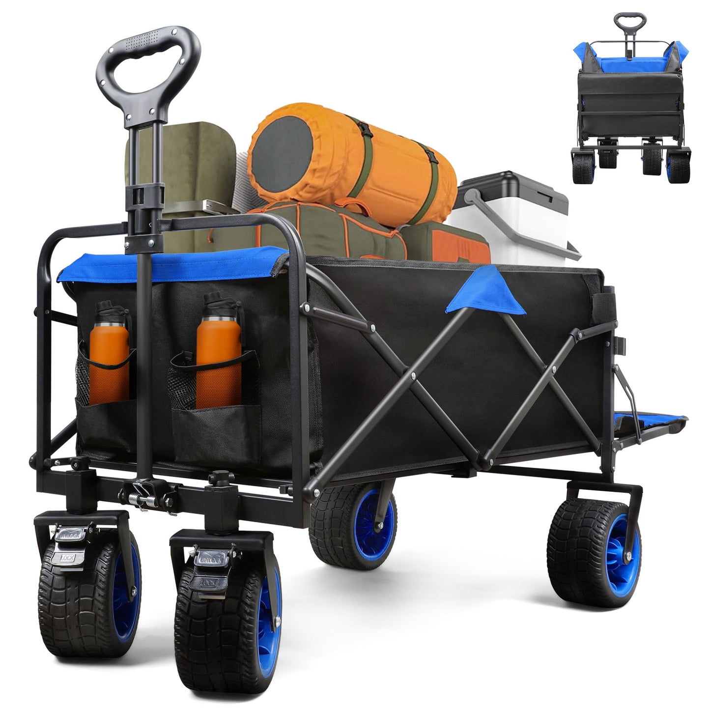 Heavy Duty Folding Wagon Cart