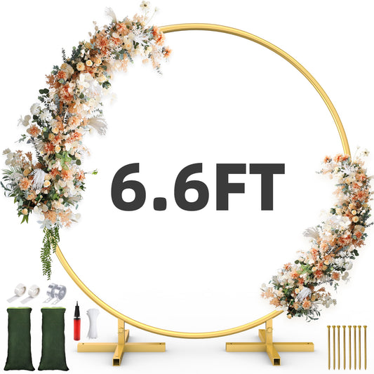 Round Wedding Archs 6.6FT